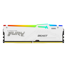Kingston 16GB / 6000 Fury Beast RGB White (Intel XMP) DDR5 RAM memória (ram)