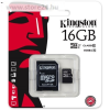 Kingston 16GB G2 Class 10 UHS-I microSDHC memóriakártya