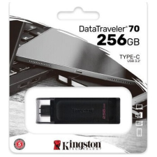  Kingston 256GB DataTraveler 70 USB-C 3.2 Gen 1 pendrive fekete pendrive
