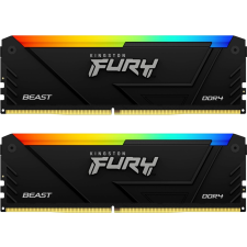 Kingston 32GB DDR4 3200MHz Kit(2x16GB) Fury Beast RGB Black (KF432C16BB12AK2/32) memória (ram)