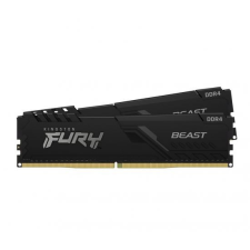 Kingston 64GB 2666MHz DDR4 RAM Kingston Fury Beast Black CL16 (2x32GB) (KF426C16BBK2/64) memória (ram)