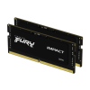 Kingston 64GB 4800MHz DDR5 notebook RAM Kingston Fury Impact CL38 (2x32GB) (KF548S38IBK2-64) (KF548S38IBK2-64)