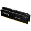 Kingston 64GB / 5200 Fury Beast Black DDR5 CL40 Desktop RAM KIT (2x32GB) (KF552C40BB2K2-64)