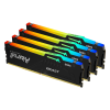 Kingston 64GB / 5200 Fury Beast RGB Black (Intel XMP) DDR5 RAM KIT (4x16GB)