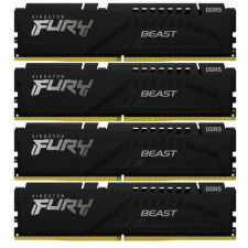 Kingston 64GB 5600MHz DDR5 RAM Kingston Fury Beast Black CL40 (4x16GB) (KF556C40BBK4-64) memória (ram)