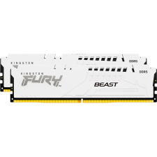 Kingston 64GB / 6400 Fury Beast White DDR5 RAM KIT (2x32GB) (KF564C32BWEK2-64) memória (ram)