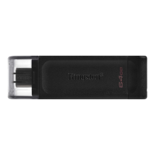 Kingston 64GB Data Traveler 70 USB Type-C - Fekete (DT70/64GB) pendrive