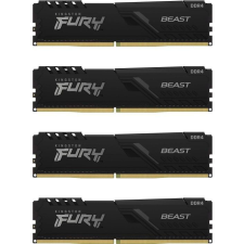 Kingston 64GB DDR4 3200MHz Kit(4x16GB) Fury Beast Black (KF432C16BBK4/64) memória (ram)