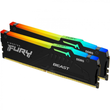 Kingston 64GB DDR5 5200MHz Kit(2x32) Fury Beast RGB Black memória (ram)