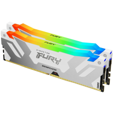 Kingston 64GB DDR5 6400MHz Kit(2x32GB) Fury Beast RGB Expo White (KF564C32BWEAK2-64) memória (ram)