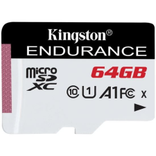 Kingston 64GB microSDXC Kingston Endurance 90R/30W U1 UHS-I A1 (SDCE/64GB) memóriakártya
