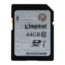 Kingston - 64GB SDXC - SD10VG2/64GB memóriakártya