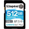Kingston Canvas Go! Plus SDXC 512GB + SD adapter