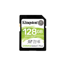 Kingston Canvas Select Plus 128GB SDXC Class 10 UHS-I U3 memóriakártya memóriakártya