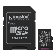 Kingston Canvas Select Plus 512GB MicroSDXC 30 MB/s SDCS3/512GB memóriakártya