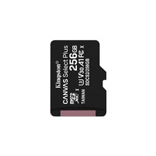 Kingston Canvas Select Plus MicroSDXC memóriakártya, 256GB, 100R A1 C10 memóriakártya