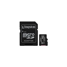 Kingston Canvas Select Plus MicroSDXC memóriakártya adapterrel, 256GB, 100R A1 C10 memóriakártya