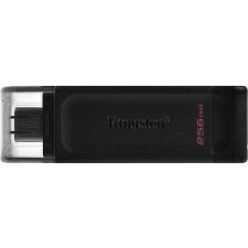 Kingston DataTraveler 70 USB-C 3.2 Gen1 Pendrive, 256GB, fekete (DT70/256GB) pendrive