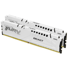 Kingston DDR5 6000MHz 32GB ( 2x16GB ) FURY Beast White CL30 1,4V memória (ram)