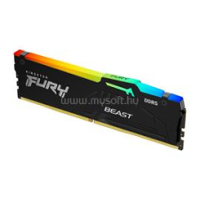 Kingston DIMM memória 16GB DDR5 6000MHz CL30 FURY Beast RGB XMP (KF560C30BBA-16) memória (ram)