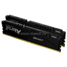 Kingston DIMM memória 2X64GB DDR5 5600MHz CL36 FURY Beast Black (KF556C36BBEK2-128) memória (ram)