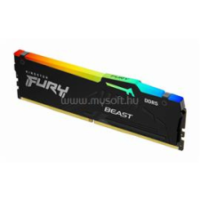 Kingston DIMM memória 32GB DDR5 5200MHz CL40 FURY Beast RGB (KF552C40BB2A-32) memória (ram)