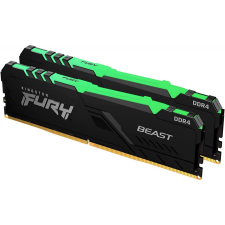 Kingston Fury 16GB Beast RGB DDR4 3600MHz CL17 KIT KF436C17BB2AK2/16 memória (ram)
