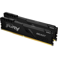 Kingston fury beast dimm 2x32gb 3200mhz ddr4 memória (kf432c16bbk2/64) memória (ram)