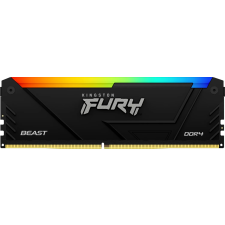 Kingston fury beast rgb 16gb 3200mhz ddr4 memória (kf432c16bb12a/16) memória (ram)