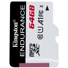 Kingston High Endurance 64GB MicroSDXC 30 MB/s SDCE/64GB memóriakártya