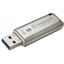 Kingston IronKey Locker+ 50 32GB USB 3.0 Ezüst pendrive