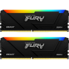 Kingston Kingston 32GB DDR4 3600MHz Kit(2x16GB) Fury Beast RGB Black
