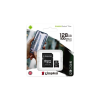 Kingston Memóriakártya, microSDXC, 128GB, CL10/U1/A1, adapter, KINGSTON  Canvas Select Plus