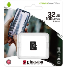 Kingston microSDHC Canvas Select Plus 32GB C10 adapter nélkül (SDCS2/32GBSP) memóriakártya