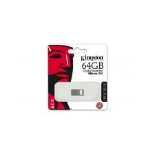 Kingston Pendrive, 64GB, USB 3.1, 100/15MB/s, KINGSTON \"Data Traveler Micro\", ezüst pendrive