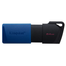 Kingston Pendrive kingston datatraveler exodia m usb 3.2 64gb fekete/ kék pendrive