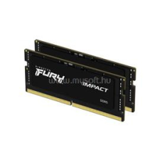 Kingston SODIMM memória 2X16GB DDR5 6000MHz CL38 FURY Impact XMP (KF560S38IBK2-32) memória (ram)