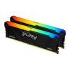 Kingston Technology FURY Beast RGB memóriamodul 64 GB 2 x 32 GB DDR4 (KF436C18BB2AK2/64)