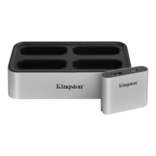 Kingston Workflow USB 3.2 Dock and USB miniHub Silver kártyaolvasó