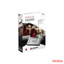 Kingston XS2000 1TB USB3.2 Gen2×2 C külső SSD merevlemez, ssd