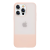 KINGXBAR Plain Series tok iPhone 13 Pro Max szilikon tok rózsaszín