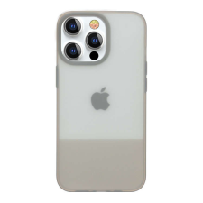 KINGXBAR sima sorozat telefontok iPhone 13 pro szilikon tok szürke tok és táska