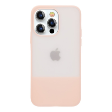 KINGXBAR sima sorozat telefontok iPhone 13 szilikon telefontok rózsaszín tok és táska