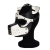 kinky puppy Puppy Dog Mask – stílusos fekete-fehér álarc