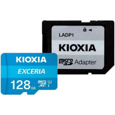 Kioxia Memóriakártya microSD Kioxia Exceria M203, 128GB, UHS I U1+ adapter, LMEX1L128GG2 memóriakártya