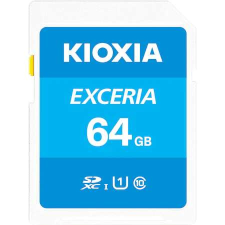 Kioxia Memóriakártya SD Kioxia Exceria, UHS Speed Class 1 kompatibilis, 64GB, LNEX1L064GG4 memóriakártya