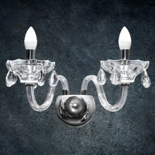  Kira fali lámpa Króm 42x23x26 cm világítás