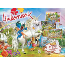  Kirakóskönyv - Unikornisok gyermek- és ifjúsági könyv