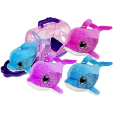 Kis delfin plüss szállítóval plüssfigura