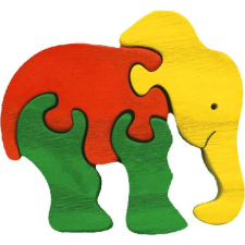 kis fa puzzle elefánt puzzle, kirakós